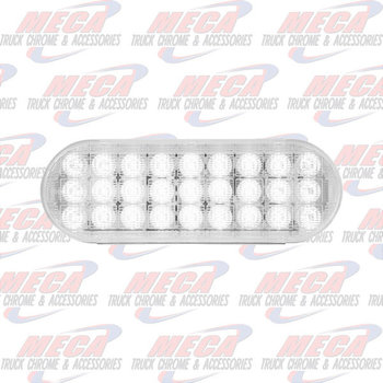 OVAL SMART DYNAMIC WHITE/CLEAR 27 LED NON-SEQUE. SEALED LIGHT