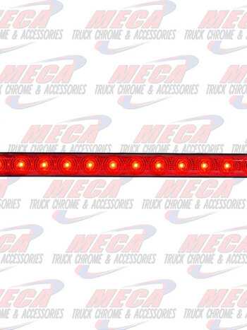 15" SMART DYNAMIC SPYDER WHITE/CLEAR 12 LED LIGHT BAR (NON-SEQ.)