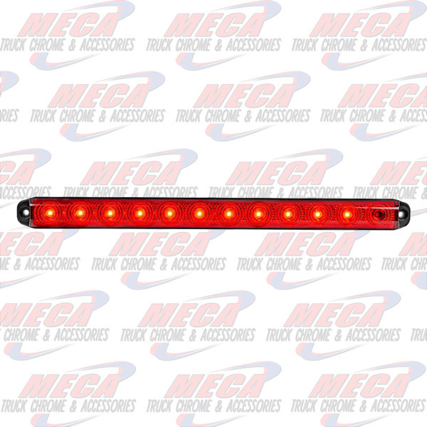 15" SMART DYNAMIC SPYDER WHITE/CLEAR 12 LED LIGHT BAR (NON-SEQ.)