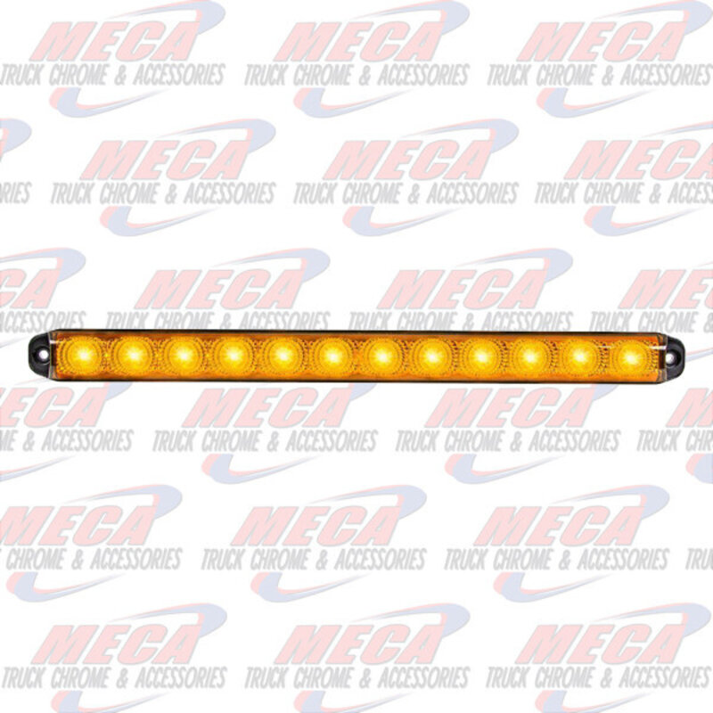 15" SMART DYNAMIC SPYDER AMBER/AMBER 12 LED LIGHT BAR