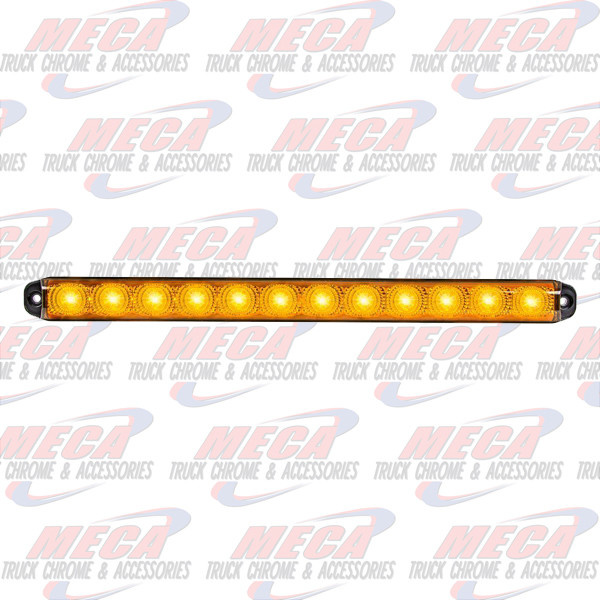 15" SMART DYNAMIC SPYDER AMBER/AMBER 12 LED LIGHT BAR
