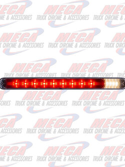 LIGHT BAR 17" W/9- RED & 4- BACK UP LED'S