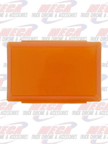 DOME LIGHT LENS PETERBILT AMBER