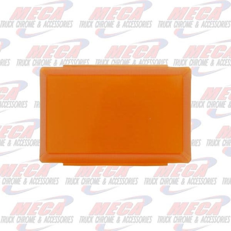 DOME LIGHT LENS PETERBILT AMBER
