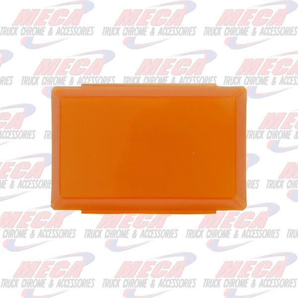 DOME LIGHT LENS PETERBILT AMBER
