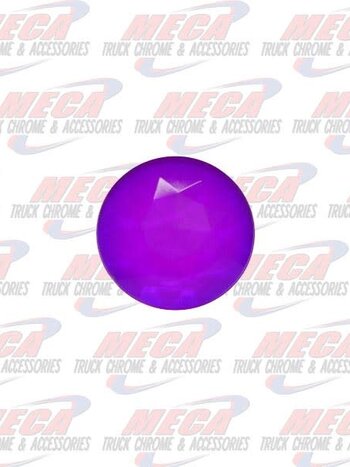 DOME LIGHT LENS ROUND PURPLE PLASTIC