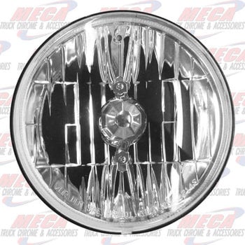 HEADLAMP SMALL CLEAR ROUND HOUSING REP H5001