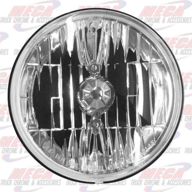 HEADLAMP SMALL 5" CLEAR ROUND HOUSING REP H5001