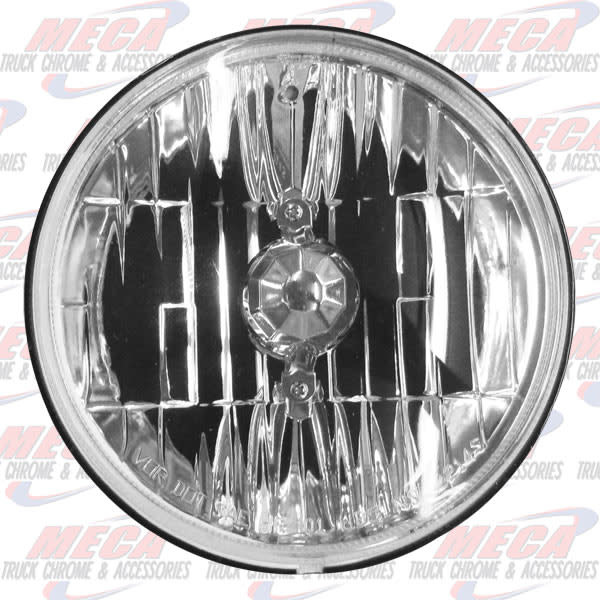HEADLAMP SMALL 5" CLEAR ROUND HOUSING REP H5001