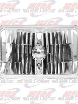 HEADLAMP LOW BEAM RECT SMALL HOUSING H4651/56