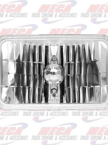 HEADLAMP LOW BEAM RECT SMALL HOUSING H4651/56