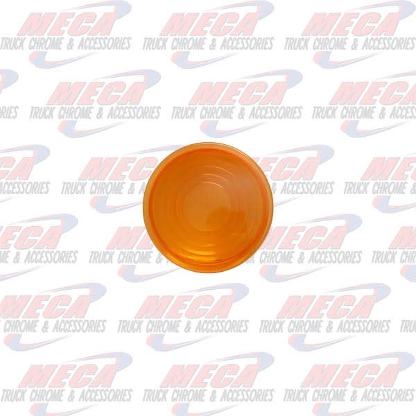 DOME LIGHT LENS PB ROUND AMBER 2006+
