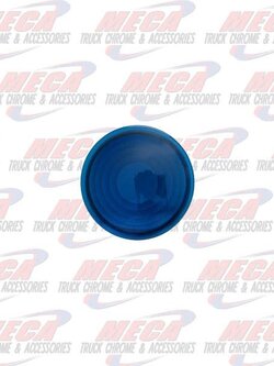 DOME LIGHT LENS PB ROUND BLUE 2006+