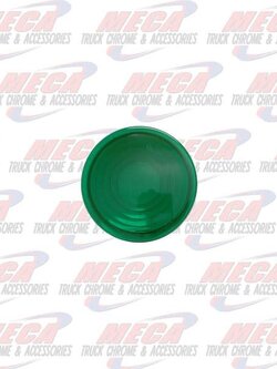DOME LIGHT LENS PB ROUND GREEN 2006+