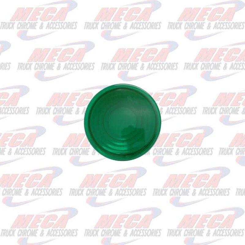 DOME LIGHT LENS PB ROUND GREEN 2006+