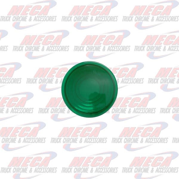 DOME LIGHT LENS PB ROUND GREEN 2006+