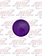 DOME LIGHT LENS PB ROUND PURPLE 2006+