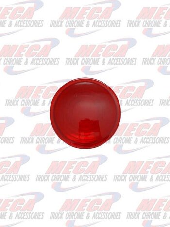 DOME LIGHT LENS PB ROUND RED 2006+