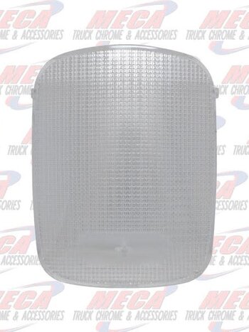 DOME LIGHT LENS PB RECTANGULAR CLEAR 2006+