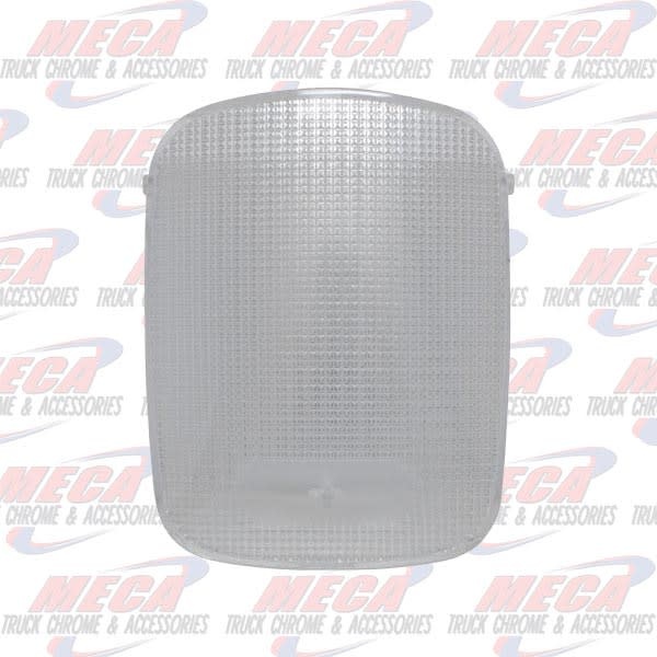 DOME LIGHT LENS PB RECTANGULAR CLEAR 2006+