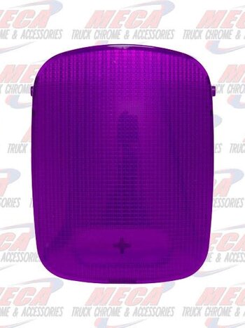 DOME LIGHT LENS PB RECTANGULAR PURPLE 2006+