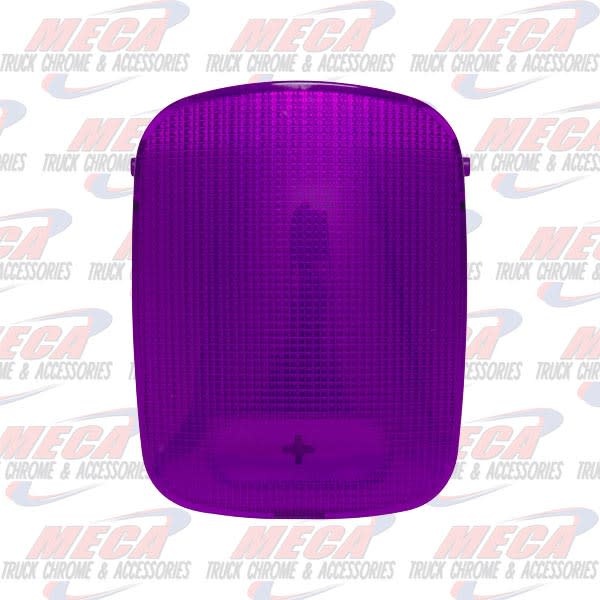 DOME LIGHT LENS PB RECTANGULAR PURPLE 2006+