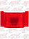 MARKET LIGHT INCANDESCENT SEALED RED