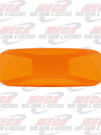 DOME LIGHT LENS LARGE AMBER  FL CASCADIA