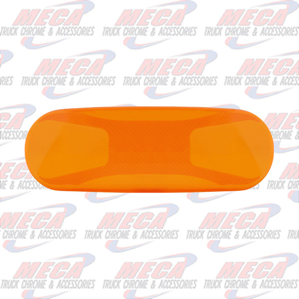 DOME LIGHT LENS LARGE AMBER  FL CASCADIA