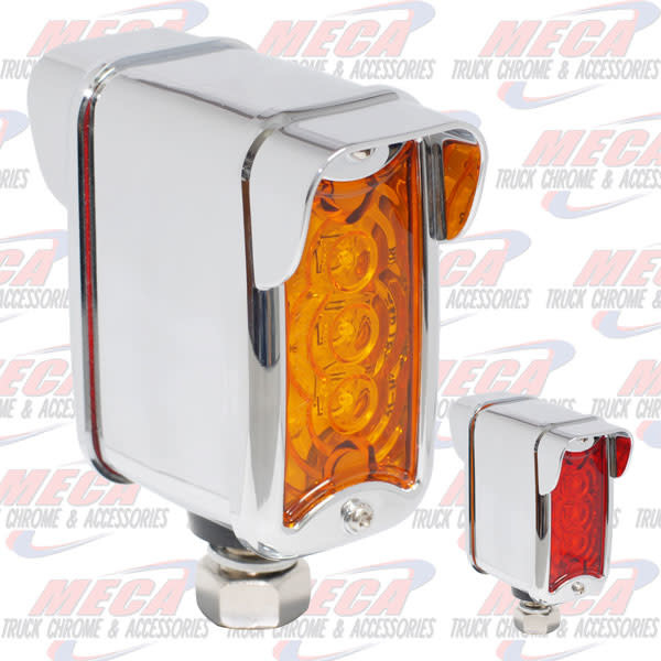 RECT MINI LOLLYPOP W/ SHORT VISOR- STRT MOUNT