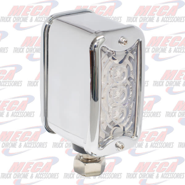 RECT MINI LOLLYPOP CLR NO VISOR- STRT MOUNT