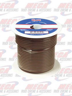 PRIMARY WIRE, 14 GAUGE, BROWN, 100 FT ROLL