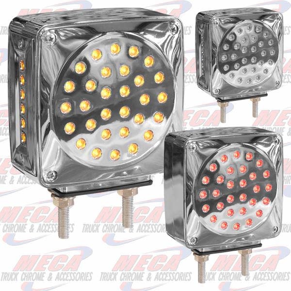 LOLLYPOP CHROME LEDS SQUARED PASSENGER SIDE