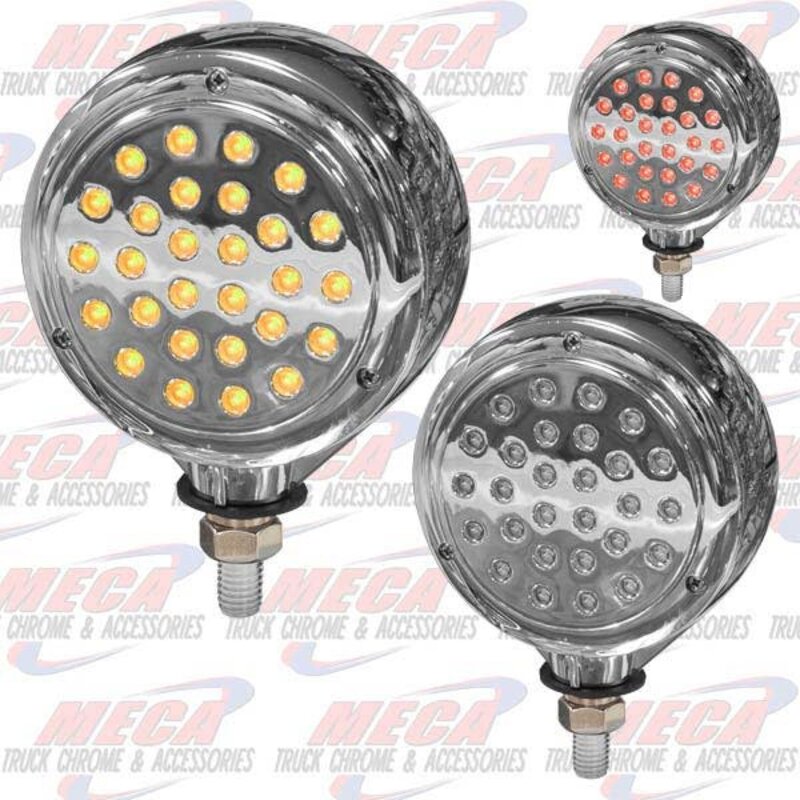 LOLLYPOP ROUND W/ CHROME LEDS