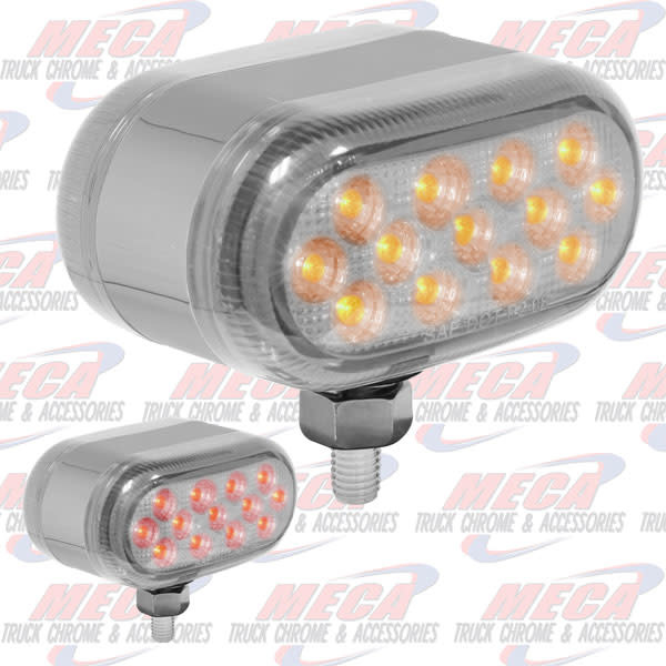 SMALL RECT LOLLYPOP 13 CLR LED DUAL FUNCT- T MOUNT