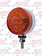 LOLLYPOP 15 RED LED W/ REFLECT RND SINGLE SIDED