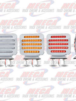 LOLLYPOP FLATLINE SQD CLEAR RED/YEL FITS LEFT & RT