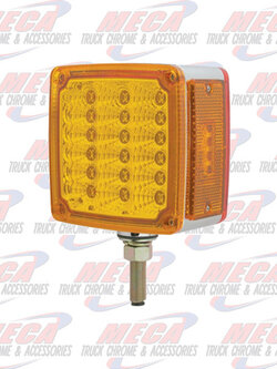 LOLLYPOP 39 LED SQD REFL TURN SIGNAL AMB/RED DRIV