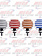 LOLLYPOP ROUND FLATLINE DUAL  REV AMB/RED/BLU