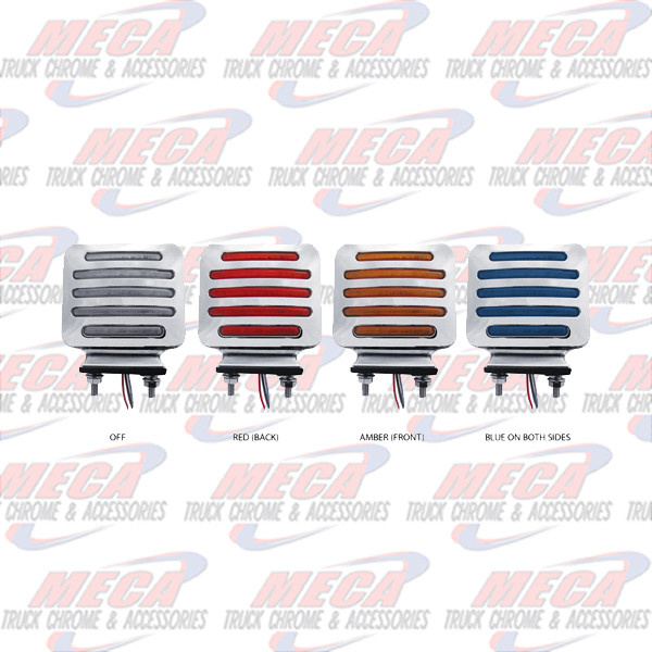 LOLLYPOP SQUARED FLATLINE DUAL  REV AMB/RED/BLU