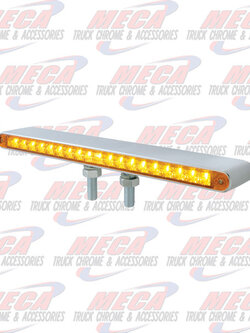 LOLLYPOP BAR 12" W/ REFLECTORS AMB/AMB LED'S