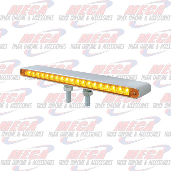 LOLLYPOP BAR 12" W/ REFLECTORS AMB/AMB LED'S