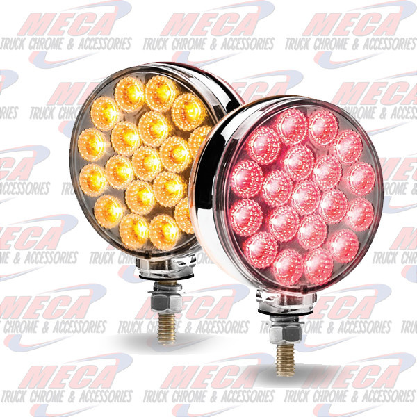 LOLLYPOP FLEET STYLE W/CHROME EDGE & 38 DIODES