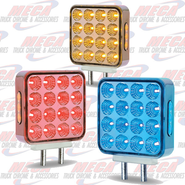 DUAL REVOLUTION CLEAR AMBER CLEAR RED TURN SIGNAL