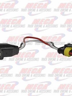 LED PLUG ADAPTER UNIV TO TRUCK LITE STOP/TURN/TAIL, FITS CASCADIA TURN LAMP