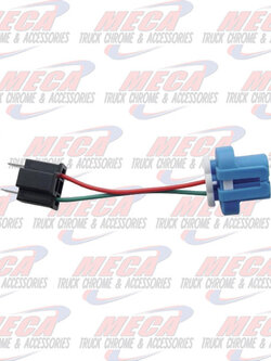 PLUG HEADLIGHT 9007 BULB ADAPTER 2 WIRE HIGH BEAM