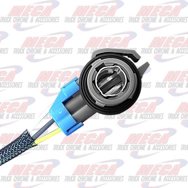 PLUG CONNECTOR SOCKET KW T2000 TURN SIGNAL - BLUE, BLACK, GRAY, WHITE