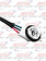 PLUG CONNECTOR FL CLASSIC, PB 377 TURN SIGNAL / White Black