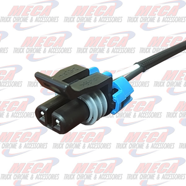 PLUG CONNECTOR KW T660 & PB 579 / 587 FOG LIGHTS - BLUE, BLACK, GRAY