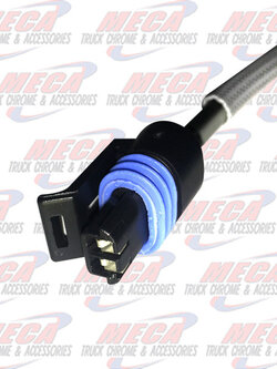 PLUG CONNECTOR SPEED SENSOR 2 POSITION PIN - BLACK, BLUE - This plug is smaller than LPG6871